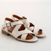 تصویر صندل زنانه تمام چرم طبیعی کد 44 