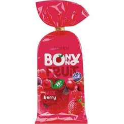 تصویر پاستیل شکری بانی فروت روشن طعم مخلوط انواع توت ها 200 گرم ا Roshen Bonny Fruit sugar pastille with mixed berry flavor 200gr پاستیل 200 گرم روشن توت