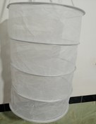 تصویر توری خشک کن چهار طبقه میوه و سبزیجات و گل محمدی 