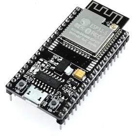 تصویر برد توسعه NodeMCU-32 با ماژول وای فای ESP32-S و مبدل CH340C 