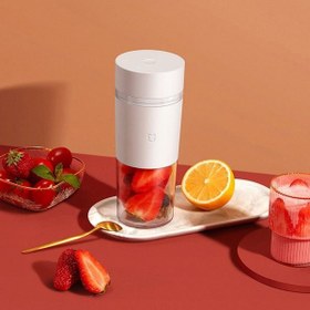 تصویر آبمیوه گیری قابل حمل شیائومی Xiaomi Portable Fruit Juicer MJZZB01PL 300ml 