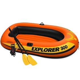 تصویر قایق بادی اینتکس مدل Explorer 50/100/200/300 Play Series Boats 