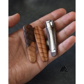 تصویر گیره چوبی مو طرح آیین 