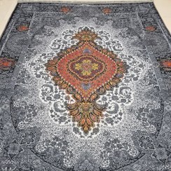 تصویر قالیچه نمدی طرح فرش (ارسال رایگان) 
