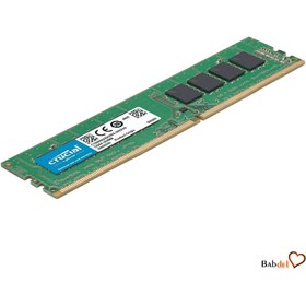 تصویر رم دسکتاپ 16 گیگابایت کروشیال RAM CRUCIAL 3200 Mhz DDR4 