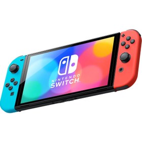 تصویر کنسول بازی قابل حمل نینتندو سوئیچ مدل اولد قرمز-آبی Nintendo Switch Lite Blue and Neon Red