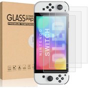 تصویر T Tersely Screen Protector Glass for Nintendo Switch OLED 