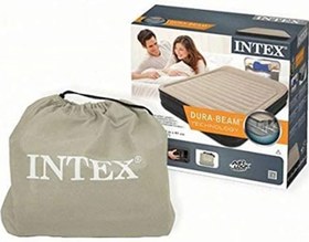 تصویر تخت بادی بالش دار دو نفره اینتکس intex 64408