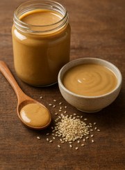 تصویر ارده کنجد ۱۰۰ درصد خالص 