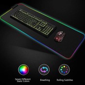 تصویر پدموس RGB کد PK-P80366 ا PK-P80366 Rgb Gaming Mouse Pad Large Gamer Xxl Led PK-P80366 Rgb Gaming Mouse Pad Large Gamer Xxl Led