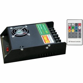 تصویر کنترلر RGB رادیویی 50 آمپر 12 ولت مدل DM50RF 