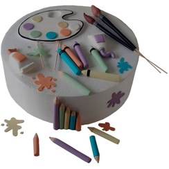 تصویر تاپر کیک لوازم تحریر - گوگولی ها 