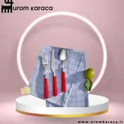تصویر سرویس قاشق و چنگال کاراجا مدل Fluca ۱۸ پارچه ۶ نفره استیل ضد زنگ 