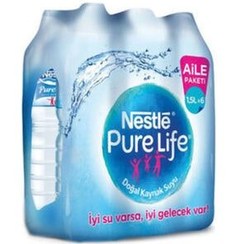 تصویر آب 6 بسته 1.5 لیتری نستله Nestle 