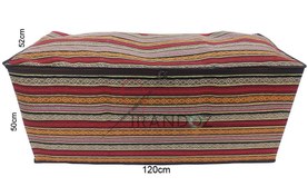 تصویر باکس رختخواب مدل بقچه سایز9 باکس رختخواب -نوین