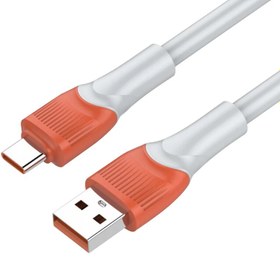 تصویر کابل تبدیل USB به USB-C الدینیو مدل LS601 طول 1 متر - سفید 