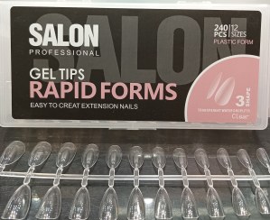 تصویر ژلیکس قالب دائمی کاشت ژل ۲۴۰ عددی سالن Salon کد ۳ 