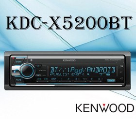 تصویر Kenwood KDC-X5200BT رادیوپخش کنوود 