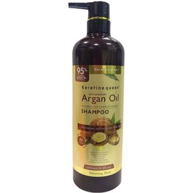 تصویر شامپو سر انگلیسی کراتین کوئین Keratine Queen Argan Oil حاوی روغن آرگان 1000 میل 