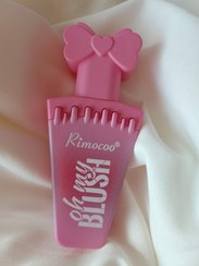 تصویر رژگونه مایع پاپیونی ریموکو _رنگبندی عالی و پیگمنت قوی - ۴ RIMOCOO BLUSHER