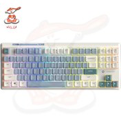 تصویر کیبورد بی سیم گیمینگ مکانیکال لاجی کی مدل K420 Logikey K420W Wireless Gaming Keyboard