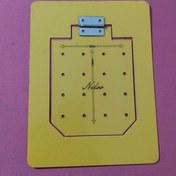 تصویر شابلون اتو کشی جیب رو کار نیلو مدل نسوز قابدار لولایی 