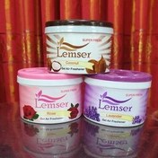 تصویر ژل خوشبو کننده هوا برند لمسر حجم ۹۰ گرم کاسه ای - نارگیل Lemser Gel Air Freshener