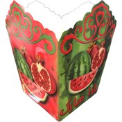 تصویر ظرف پاپ کورن مسترتم طرح یلدا بسته بندی 10 عددی 