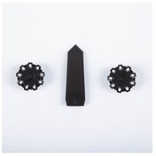 تصویر کلاه کاسکت موتورسیکلت ست کاور و جانبی برای X1 مشکی آلفا Klim 