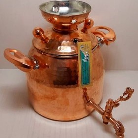 تصویر کتری مسی شیردار ۳ 