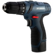 تصویر دریل شارژی هیوندای مدل HP121L-CD ا HYUNDAI HP121L-CD Cordless Driver Drill HYUNDAI HP121L-CD Cordless Driver Drill