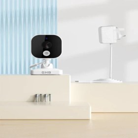 تصویر دوربین مراقبت کودک GHB مدل ABM700 با صفحه نمایش ۵ اینچی کیفیت HD 