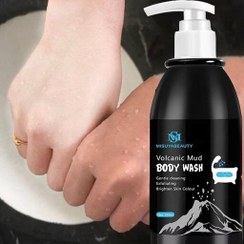 تصویر قیمت و خرید شامپو معجزه سفید کننده بدن و صورت ( volcanic mud body wash ) Price and purchase of Volcanic Mud Body Wash Miracle Shampoo