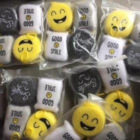 تصویر اسفنج ایموجی ۴عددی 