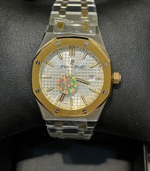 تصویر ساعت زنانه اودمارز پیگه - نقره ای طلایی Audemars Piguet