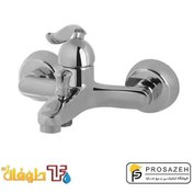 تصویر شیر حمام طوفان فلز مدل صدف - طلایی Tofan Felez Bath Faucet Sadaf Model