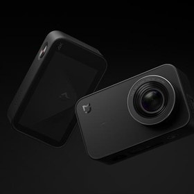 تصویر دوربین دیجیتال YDXJ01FM شیائومی همراه با کیس ضد آب ا Xiaomi Mi 4K Action Camera Model YDXJ01FM Xiaomi Mi 4K Action Camera Model YDXJ01FM