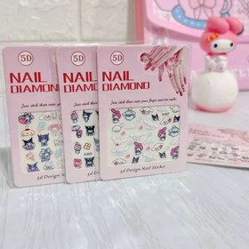 تصویر لنز ناخن کرومی کد ۰۱ 