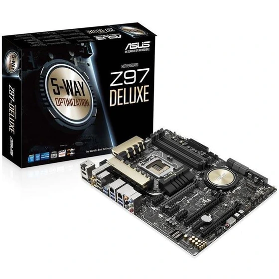 خرید و قیمت مادربرد ایسوس مدل Z97-DELUXE DDR3 سوکت 1150 | ترب