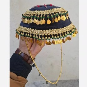 تصویر کلاه کردی زنانه دست ساز 