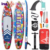 تصویر پدل‌ برد Grafity Red برند Skatinger رنگ قرمز 