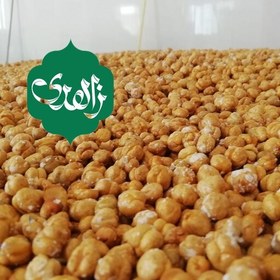 تصویر نخودچی دوآتشه نمکی درشت و تازه برشته10 کیلو(پس کرایه) 