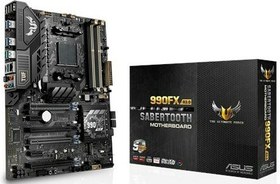 تصویر مادربرد ایسوس مدل تی یو اف سابرتوث 990 اف ایکس آر 3.0 TUF SABERTOOTH 990FX R3.0 AM3+ Motherboard