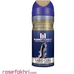 تصویر اسپری دئودورانت زنانه پلی هات مومنت مدل Carolina Herrera Good Girl حجم 200 میلی لیتر 