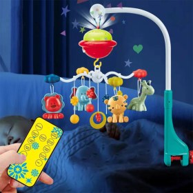 تصویر آویز بالای تخت کودک طرح حیوانات 