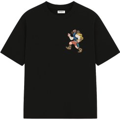 تصویر تیشرت طبیعت گرد - سفید / مشکی nature walker Tshirt