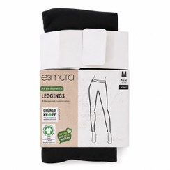 تصویر لگینگ زنانه اسمارا مدل Bio-Baumwolle سایز M 40/42 رنگ مشکی Esmara Women's Bio-Cotton Leggings Size M 40/42 Black
