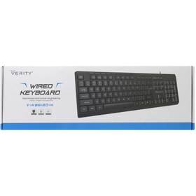 تصویر کیبورد وریتی مدل K-KB6120-N ندارد کیبورد متفرقه مدل K-KB6120-N مشکی