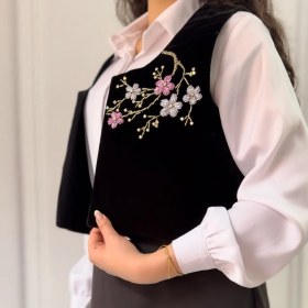 تصویر سخمه جواهردوزی طرح شکوفه ناز کد 1163 