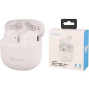 تصویر هندزفری بلوتوث دوتایی Verity V-T95H TWS Verity V-T95H TWS WIRELESS HANDSFREE